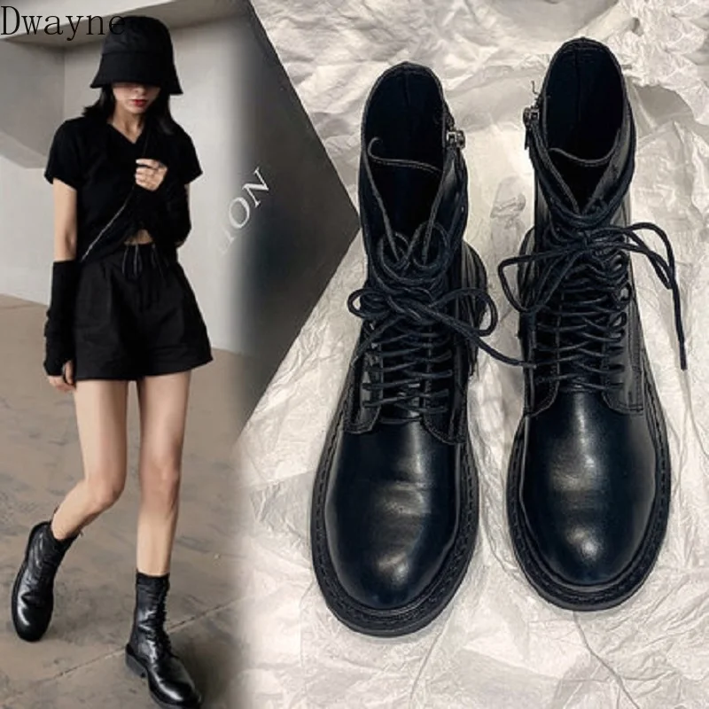 Ботинки мартинсы женские новинка осени 2019 модные красивые ботинки на низком