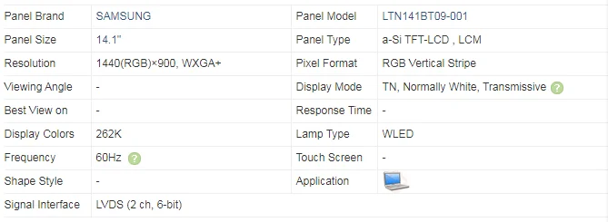 LTN141BT09 001 42T0726 42T0727 подходит для B141PW04 V.0 LP141WP3 TLA1 14 1 светодиодный экран | Электроника