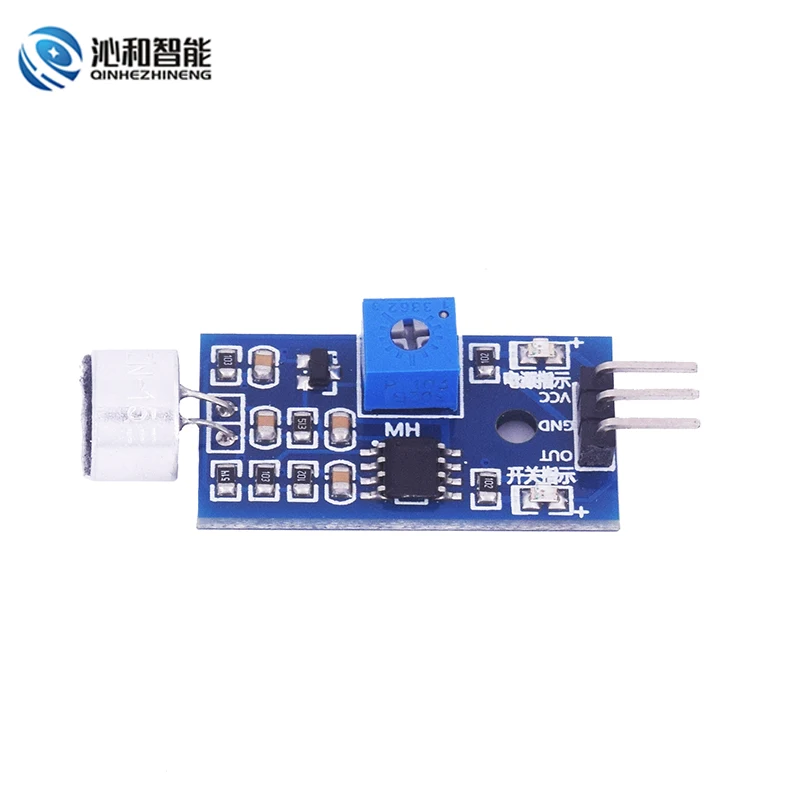 

Sound Sensor Microphone Module Voice Control Whistle Switch Smart Car Module Sound Inspection Electronic Module