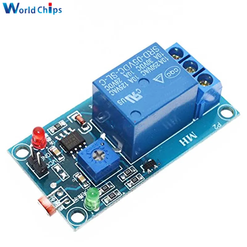 Светочувствительный резистор светильник реле постоянного тока 5 в 12