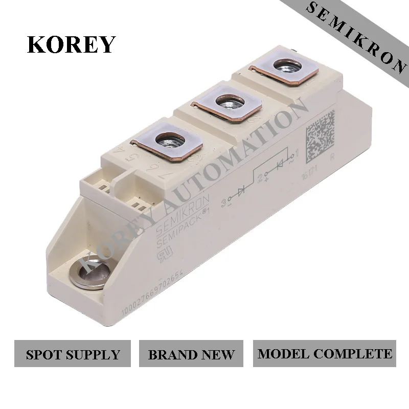 

Ready Stock Brand New 100% SEMIKRON Power Thyristor Module SKKH105/12E SKKH105/16E