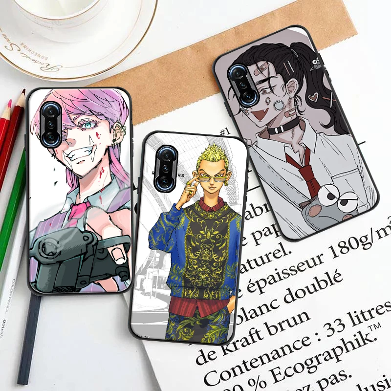 

Japan Anime Tokyo Revengers Phone Case For Huawei P20 P30 P40 Pro Plus Lite P20 Lite 2019 P Smart Z 2019 Coque Carcasa Cases TPU