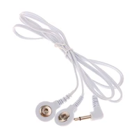 24buttons electrotherapy electrode lead wires cable for tens massager connection cable massage relaxation 2 53 5mm