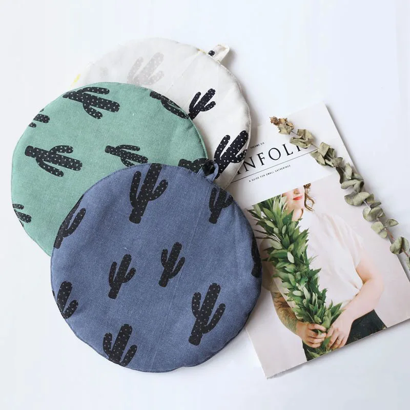 Коврик для горшка из хлопка термостойкая скатерть нескользящая кухонная утварь