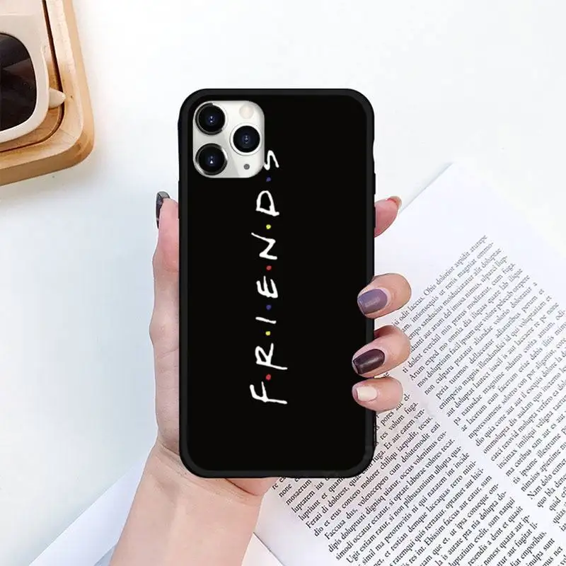 

Cartoon funny Clip Art Friends TV Show Phone Case for iPhone 11 12 pro XS MAX 8 7 6 6S Plus X 5S SE 2020 XR mini