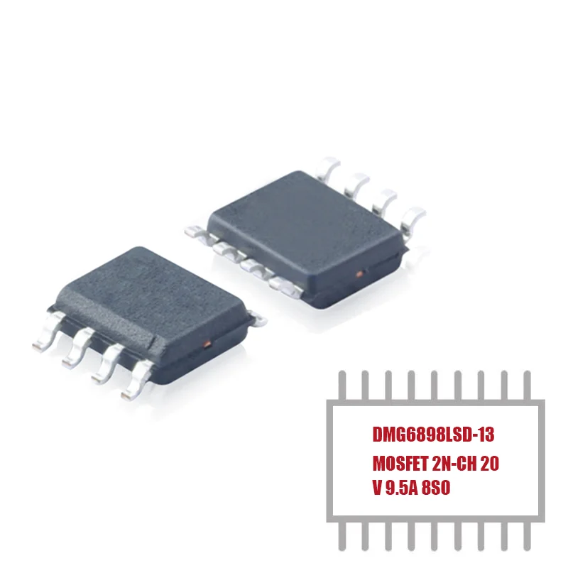 1 шт DMG6898LSD-13 Mosfet Array 2 N-Channel (Dual) 20V 9.5A 28 W поверхностное крепление 8-SO в наличии -