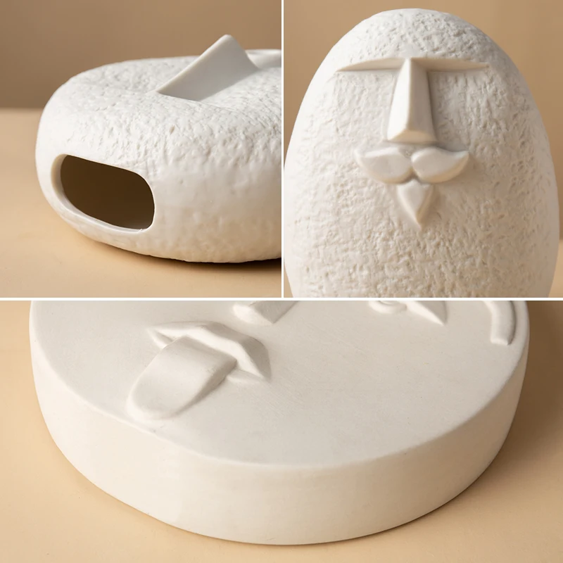 Домашний декор креативная керамическая ваза для цветов дизайн человеческого