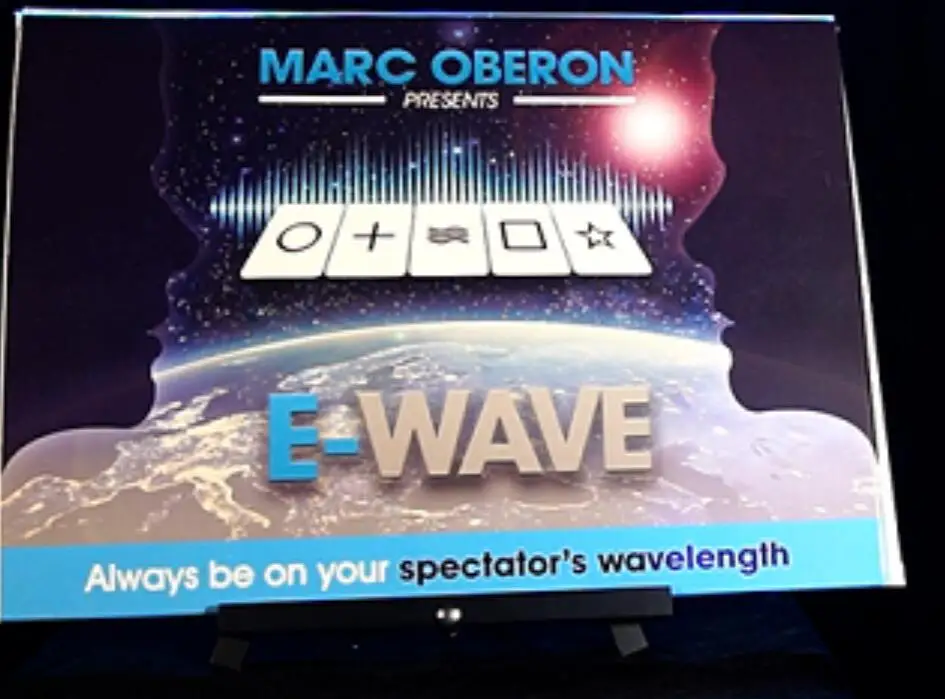 

E-Wave by Marc Oberon (no gimmicks include , only online instruciton) MAGIC TRICKS