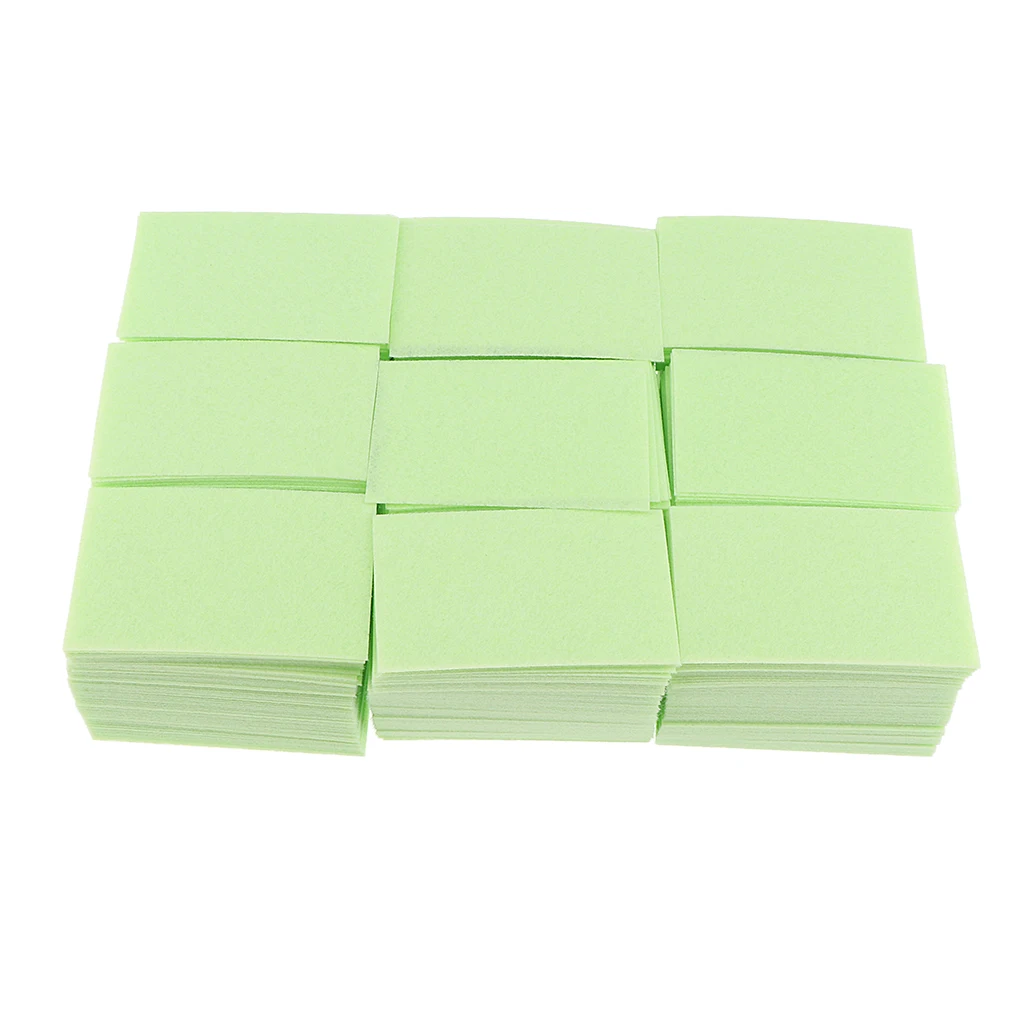 

Lots 700 Lint -free Nail Art Gel UV Polish Remover Cotton Pads Wholesale Nail Dry Wipes Disposable