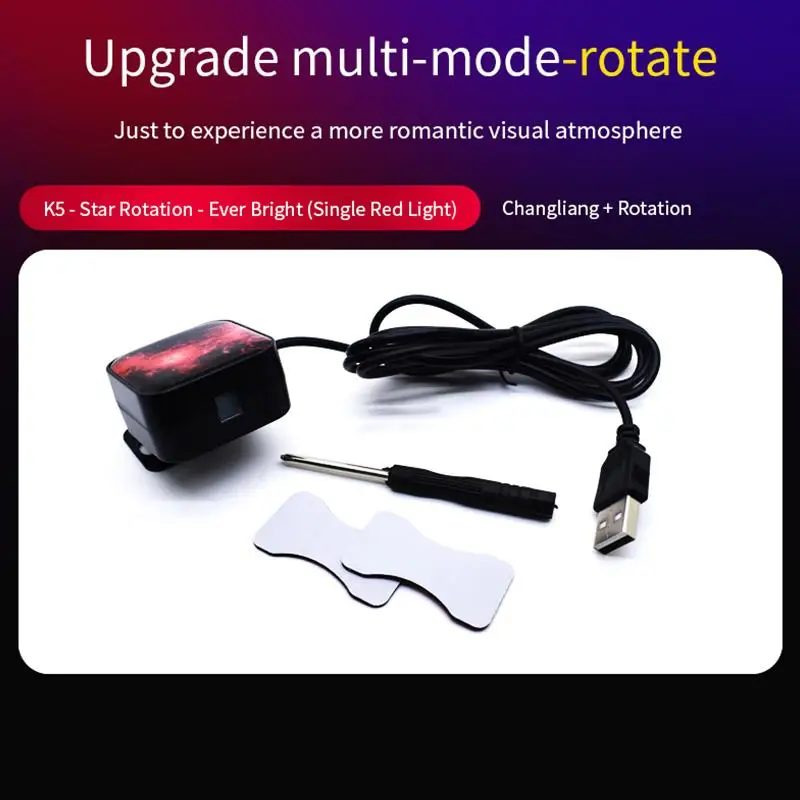 Автомобильное украшение подлокотник звезда неоновое светильник емый ночник