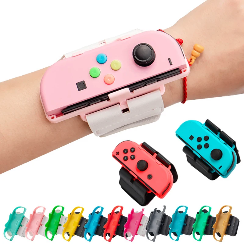 

1 Pair For Nintendo Switch Just Dance 2019/2020 Joy-Con Controller Armband Adjustable Elastic Dance Strap Wrist Hand Strip Band