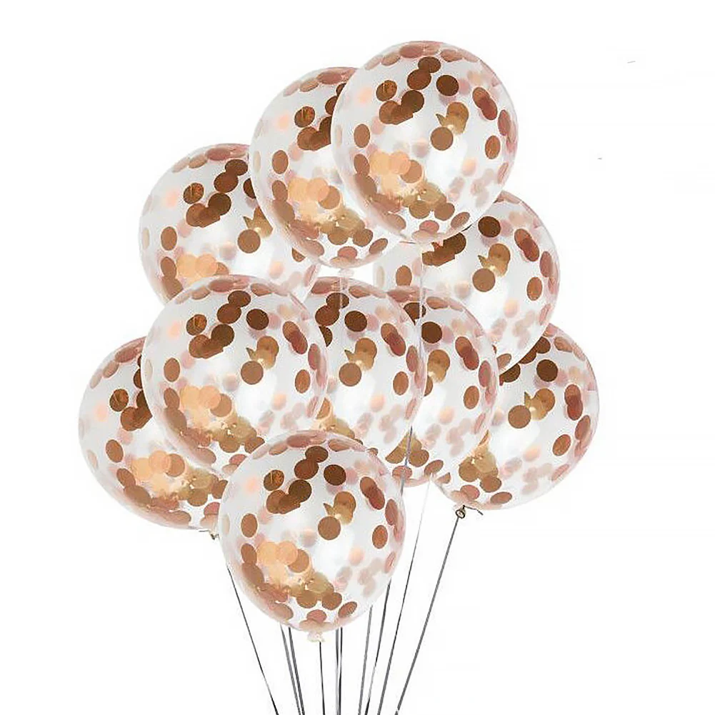 Прозрачные воздушные шары Золотая Звезда конфетти из фольги прозрачные с днем