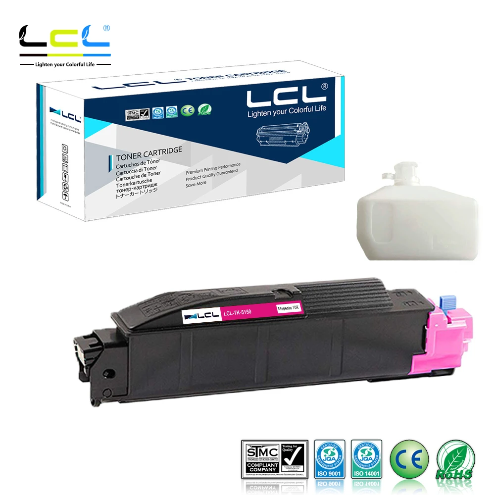 LCL TK-5150 TK-5150K C M Y-(4-Pack KCMY) Тонер-картридж совместимый forKyocera ECOSYS M6035cidn M6535cidn P6035cdn -