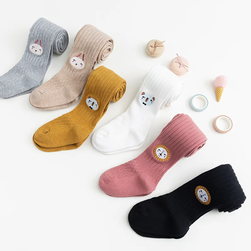 Демисезонный Детские колготки для маленьких девочек дышащие Колготки хлопковые