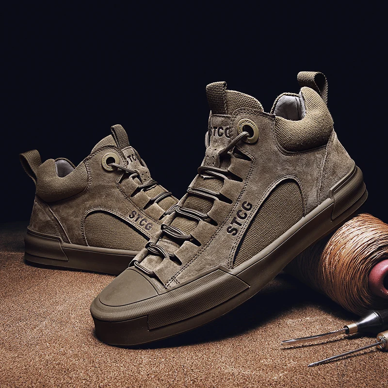 

A8235 four seasons high top shoes casual shoes leather shoes board shoes high quality shoes men's shoes fashion shoes