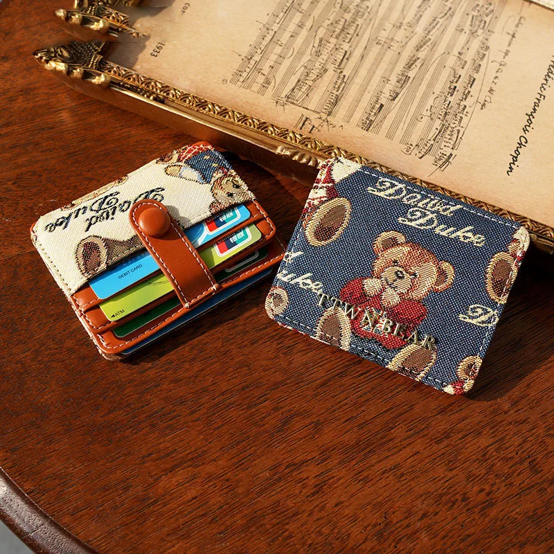 

Ladies card holder new high-end simple multi-card driver's license multi-function business card cute small card holder