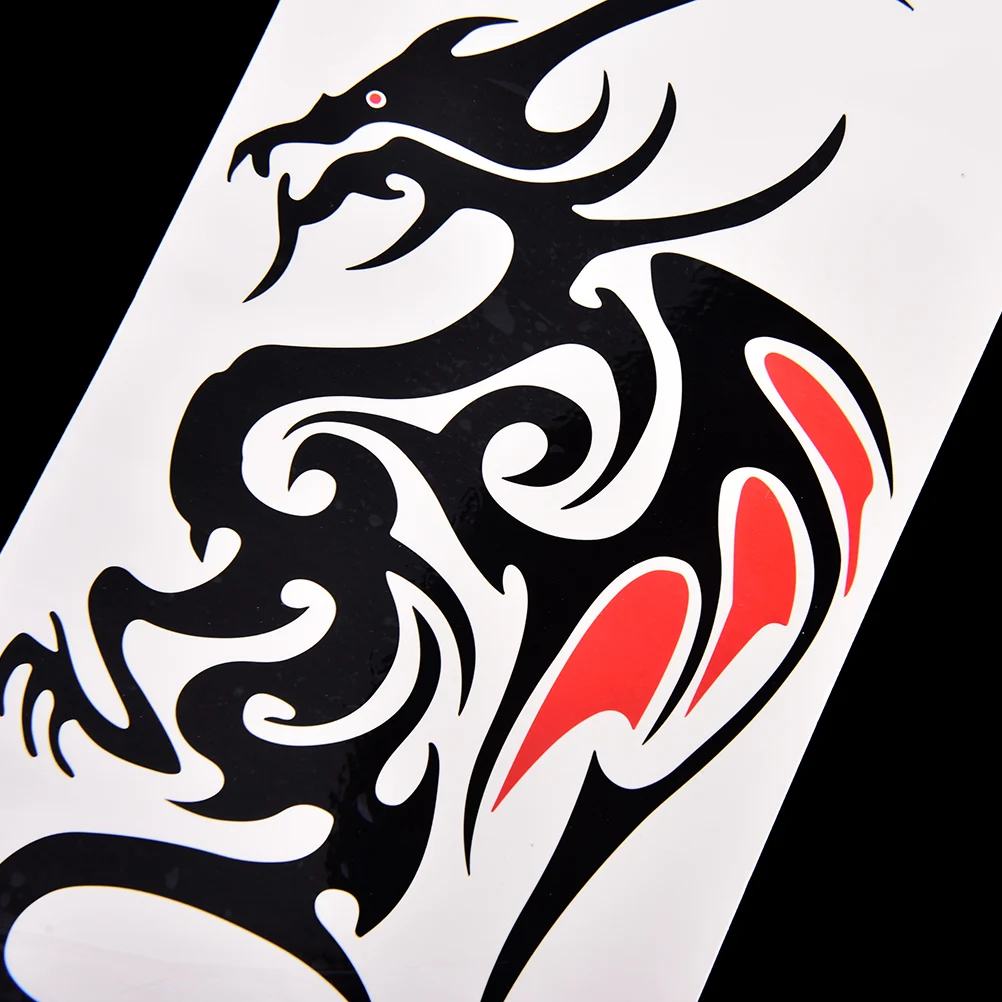 

1 шт., переводятся с помощью воды поддельные Водонепроницаемый временная татуировка Стикеры человек Dragon флэш-тату Тотем 10,5*6 см