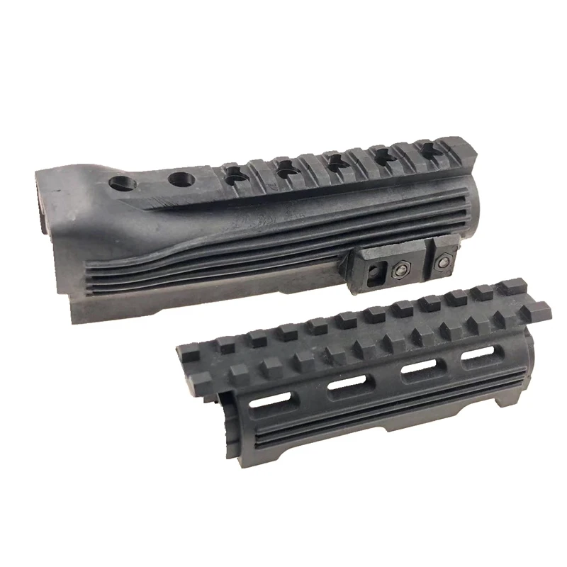 Airsoft Railed Тактический Handguard AK 47 AK74 полимер AK серии нижние рельсы вставки шестерни Охотничья винтовка пистолет аксессуары