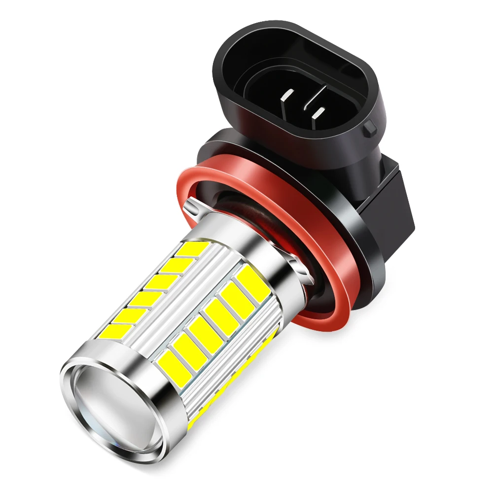 Светодиодные Автомобильные противотуманные фары H8 H11 1 шт. автомобильные