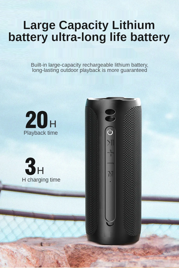 Sansui E39 Bluetooth speaker sound waterproof dustproof fall riding subwoofer radio broadcast card U disk |