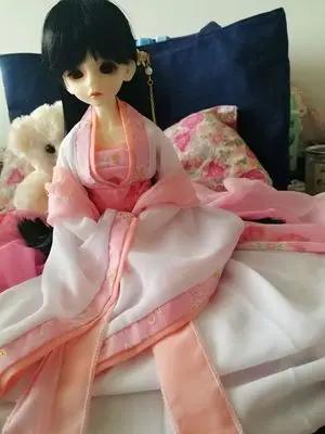 Bybrana 1/6 костюм в китайском стиле BJD аксессуары для кукольной одежды