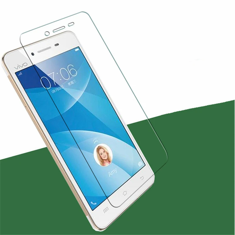 Ультратонкое взрывозащищенное Закаленное стекло твердости 9H для vivo V3 MAX V5 Plus HD стекло на vivo Y31 Y33 Y35 Y51 Y55 Y75 Y66 Y67