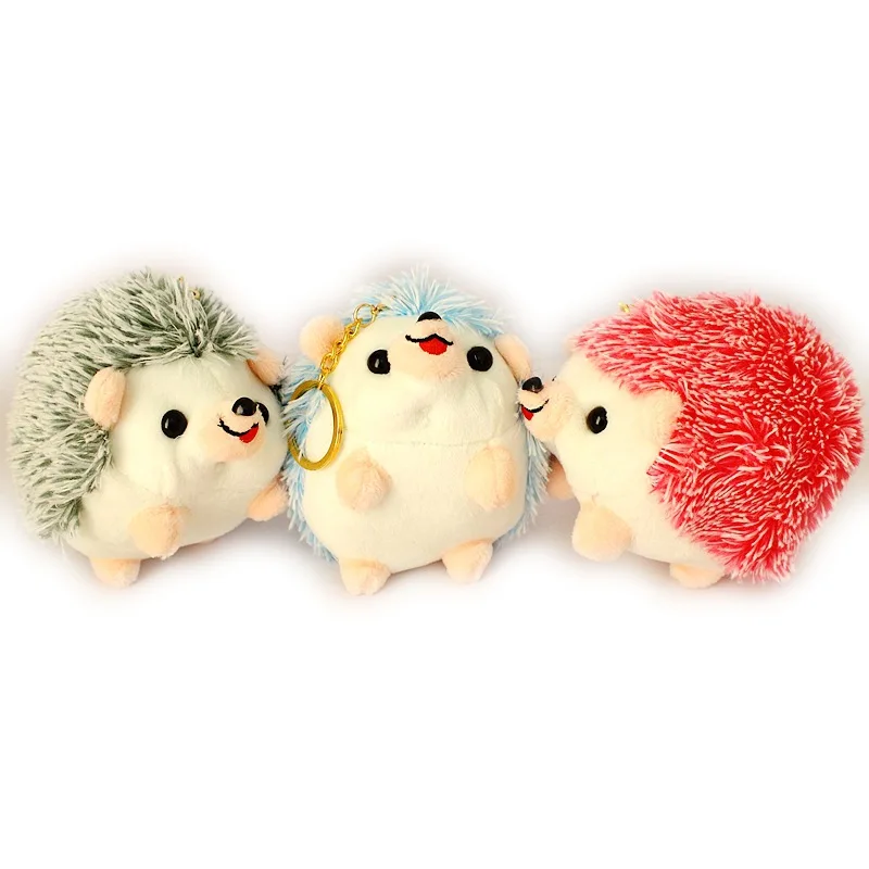 

Cartoon little hedgehog plush toy doll small mini doll cute boy and girl rag doll schoolbag pendant