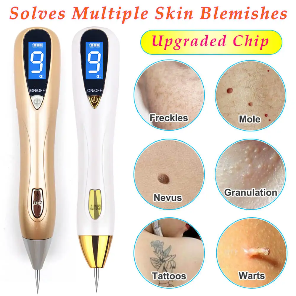 

Mole Removal Pen Wart Plasma Remover Tool Laser Beauty Skin Care Corn Freckle Tag Nevus Dark Age Sweep Spot Tattoo Electric Sets