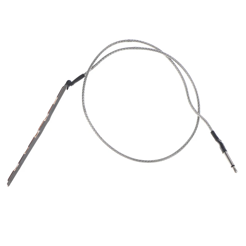 Провод и металл Седло Пьезо-мост Акустическая гитара Пикап палка с 2 5 мм вилкой