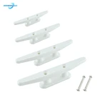 Нейлоновые низкие плоские Шипы с открытым основанием, для палубы лодки, яхты