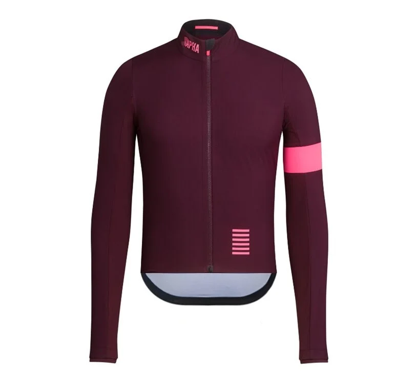 Cycling Jersey Новые RCC термальный флис с длинным рукавом Велоспорт Джерси велоезда по дорогам на MTB Одежда pro fit Зима Велоспорт Джерси - Цвет: Cycling Jersey