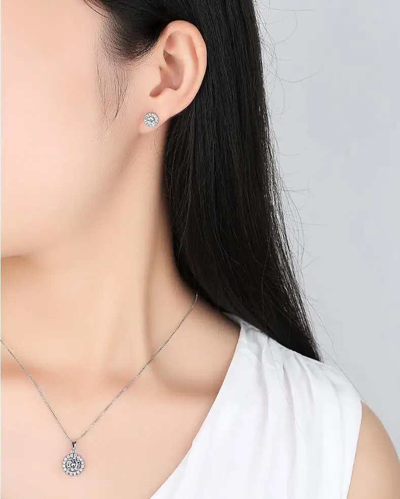 Новинка романтика кубик циркония с украшением в виде кристаллов подвеска серьги