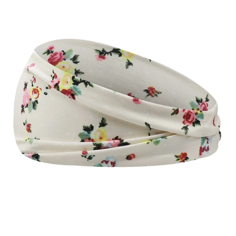 

Hairband Yoga Sports Headband Bohemian Printed Wide Side-Soft, Breathable Lightweight Women's Hairband Party, Etc. Any Occasion