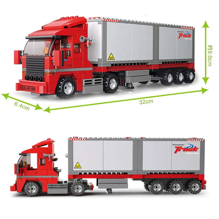 Школьный автобус грузовик совместимый с Legoed городской автомобиль друзья