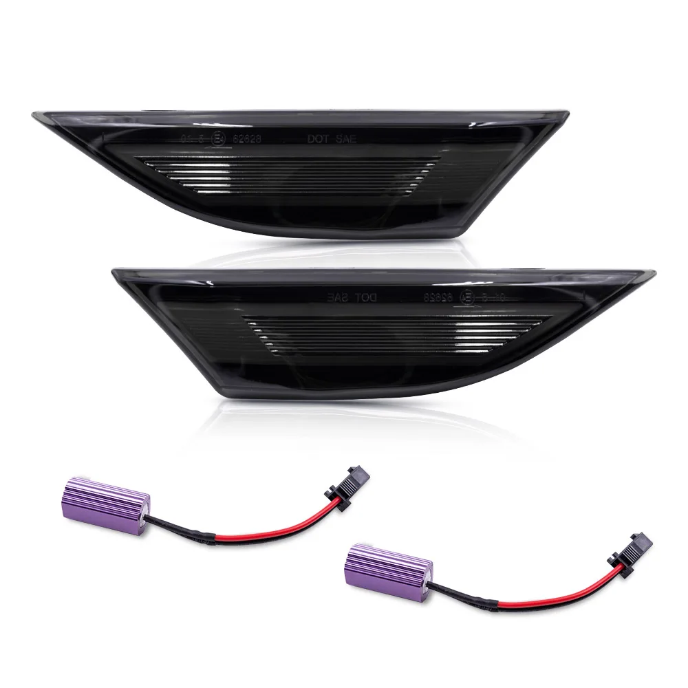 2 шт. для Porsche 991 Carrera 12-16 981 Cayman Boxster Передняя фонарь поворота Замена OEM без ошибок Янтарный