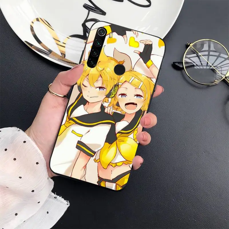 

KAGAMINE RIN VOCALOID anime Phone Case For Xiaomi mi 9 9t 10 redmi 9 9a 8 8a note 10 9 9s 8 8t 7 pro max funda