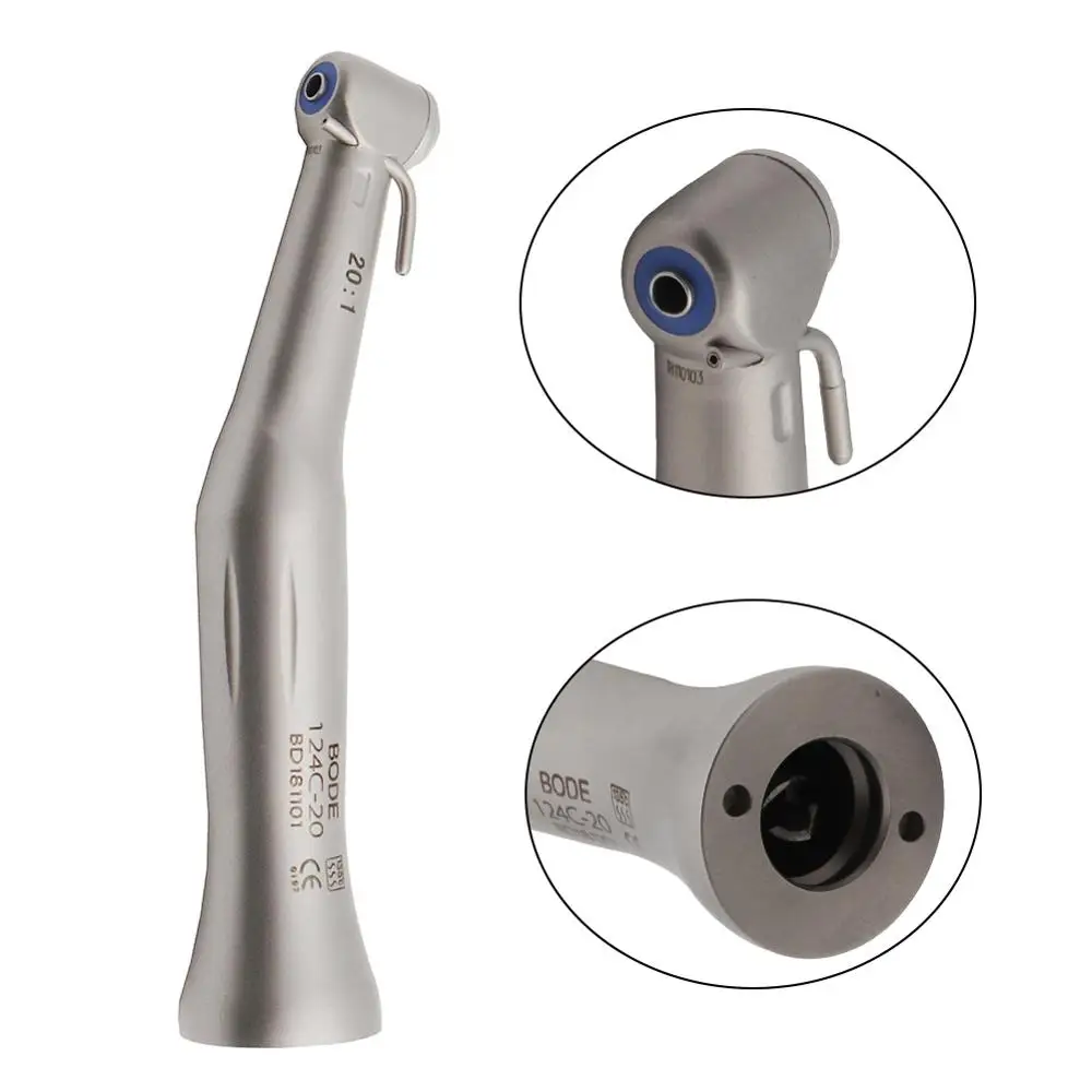 handpiece Стоматологическая низкоскоростной наконечник турбинный наконечник прямой с косым углом пневматический двигатель 2/4 отверстия 121 модель способствует - Цвет: handpiece