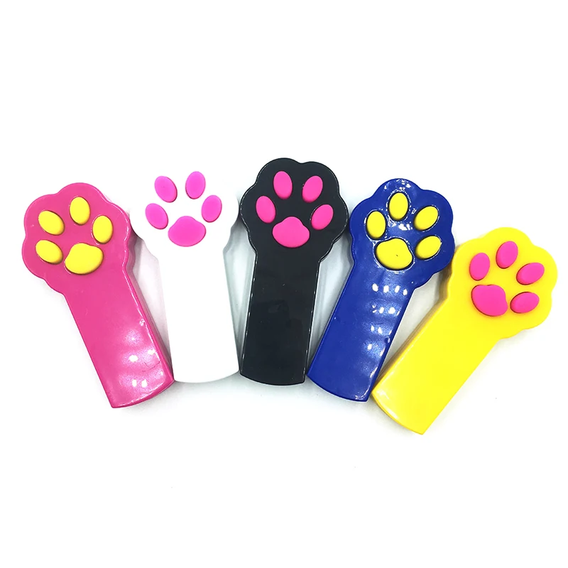 8 цветов забавная для кошек собак интерактивные мультфильм Paw Стиль
