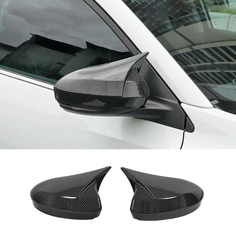 

for Nissan Sylphy Sentra 2020 Carbon Fiber Exterior Rear View Mirror Cover Trim