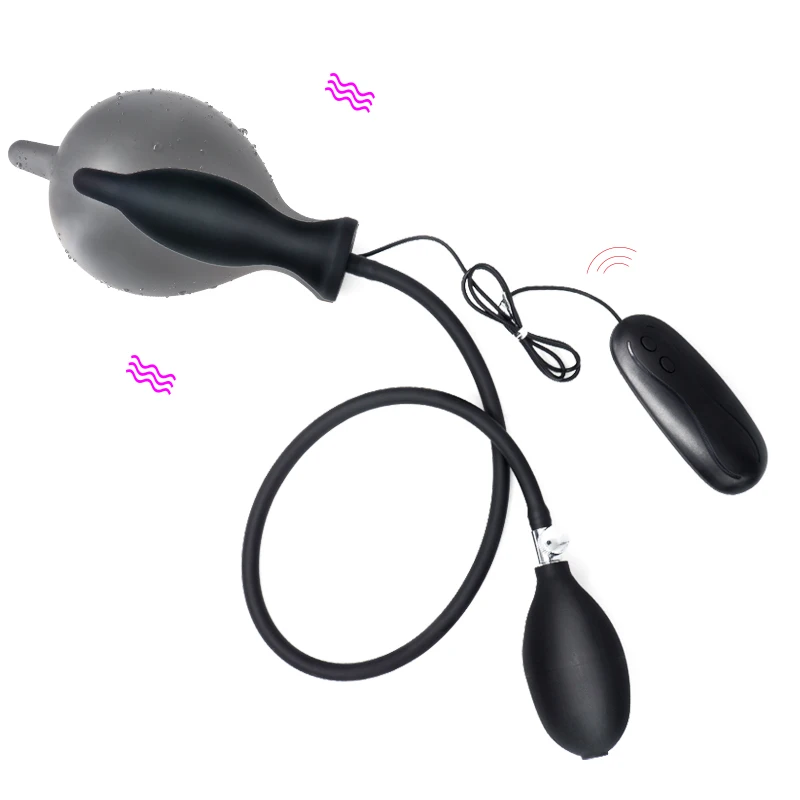 Новая очень большая надувная огромная Анальная пробка макс. 12 см фаллоимитатор с