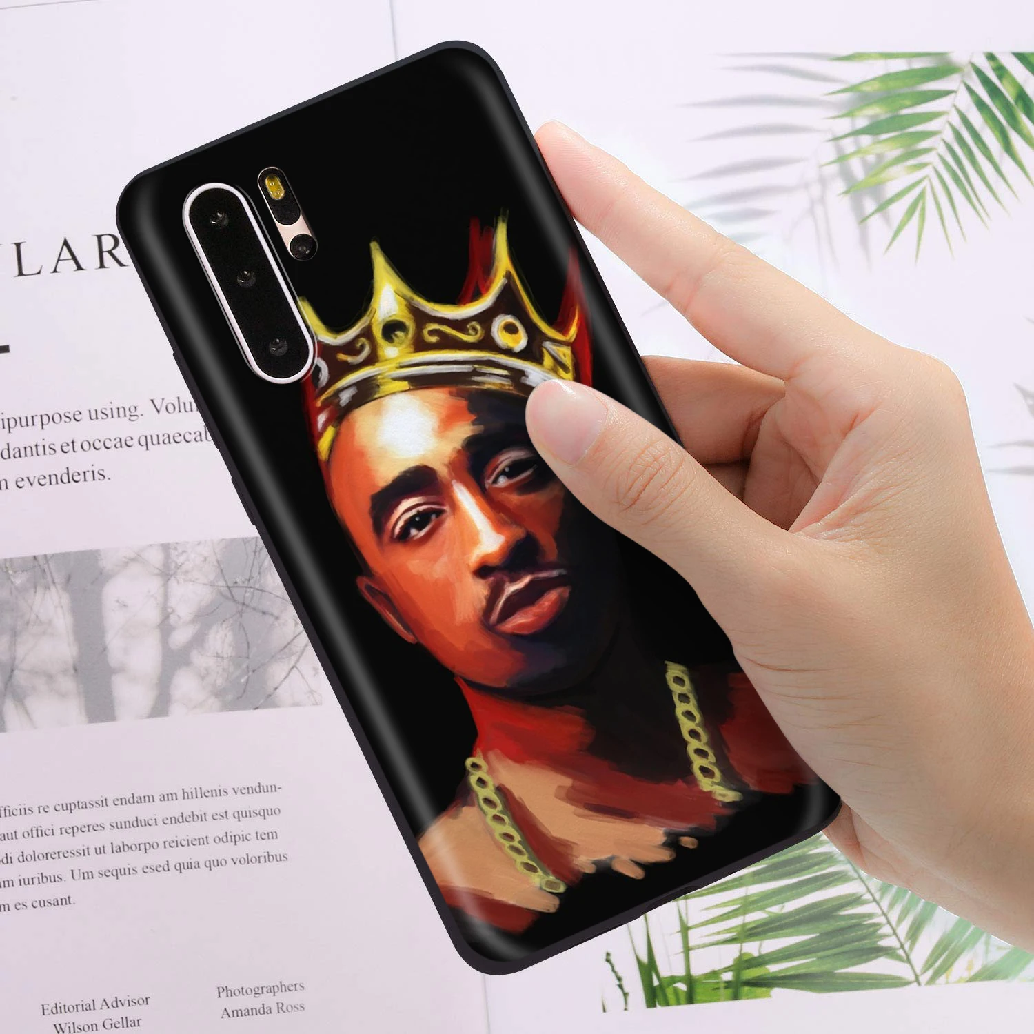 Чехол YIMAOC 2Pac Тупак Шакур для Huawei Mate 30 20 Honor Y7 7a 7c 8c 8x9 10 Nova 3i 3 Lite Pro Y6 2018 P30 P smart|Бамперы|