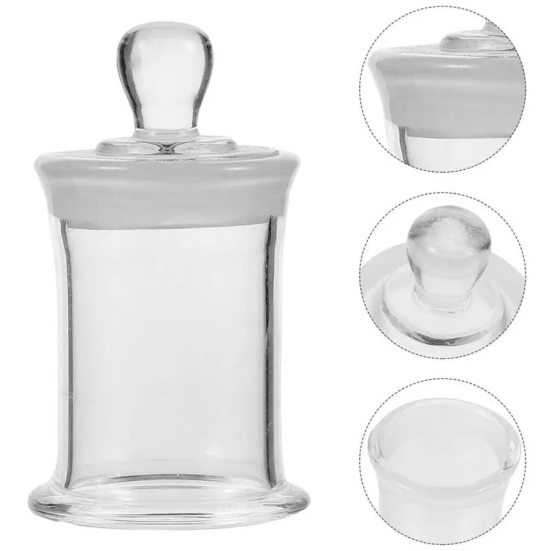 

Sample Storage Bottle Clear Laboratory Bottle Practical Glass Sample Vial