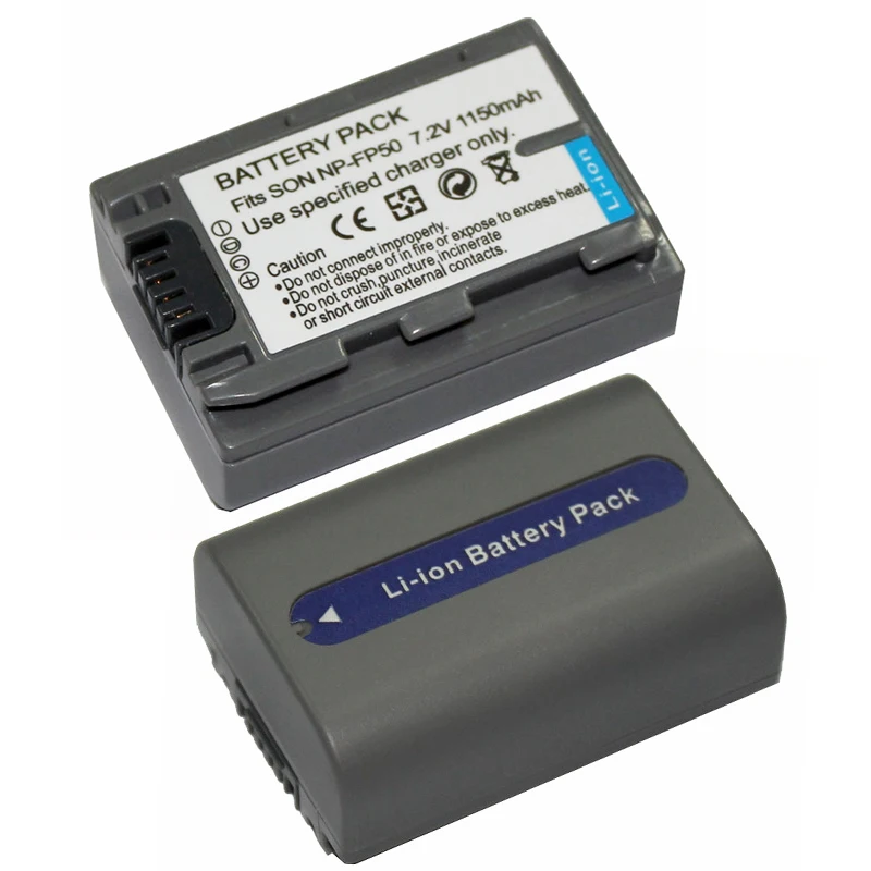 1150 мАч NP-FP50 NPFP50 батарея для Sony NP-FP30 NP-FP60 NP-FP70 NP-FP71 NP-FP90 SX40R SX41 DCR-SX40 NP FP50 | Электроника
