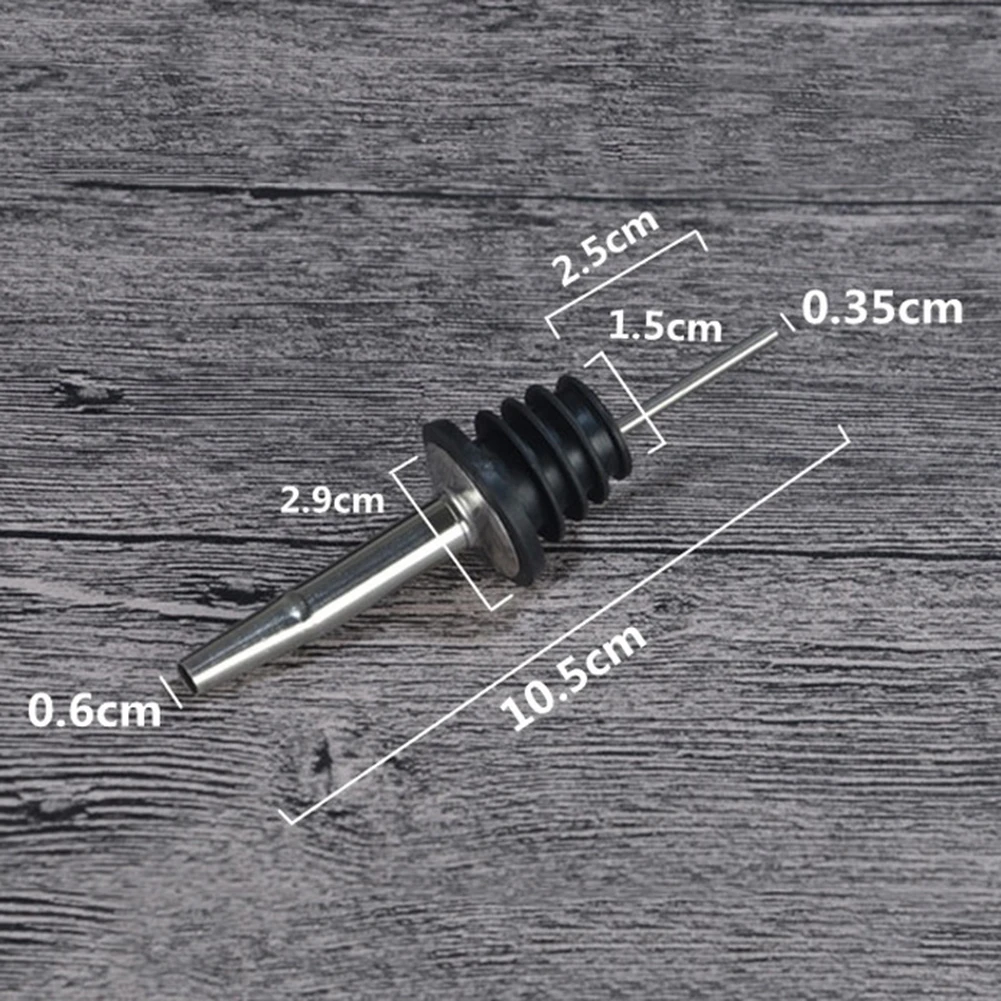 1PC Stainless Steel Wine Bottle Pourer Oil Cork Bartender Accessories Bar | Дом и сад