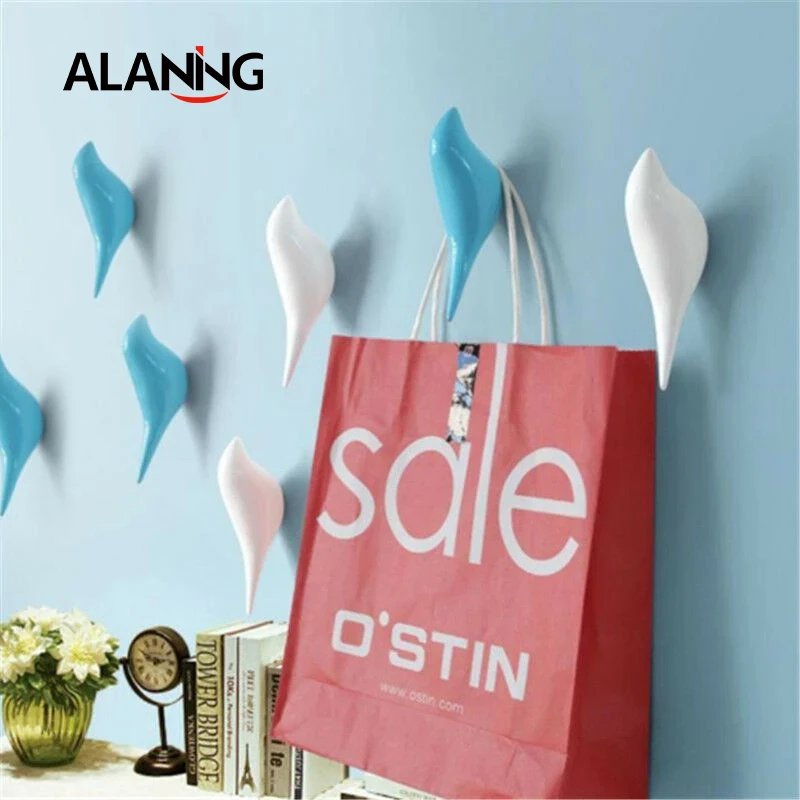 В виде птицы для Смола Крючок настенная подвесная ткань вешалки шляп Декор дома и