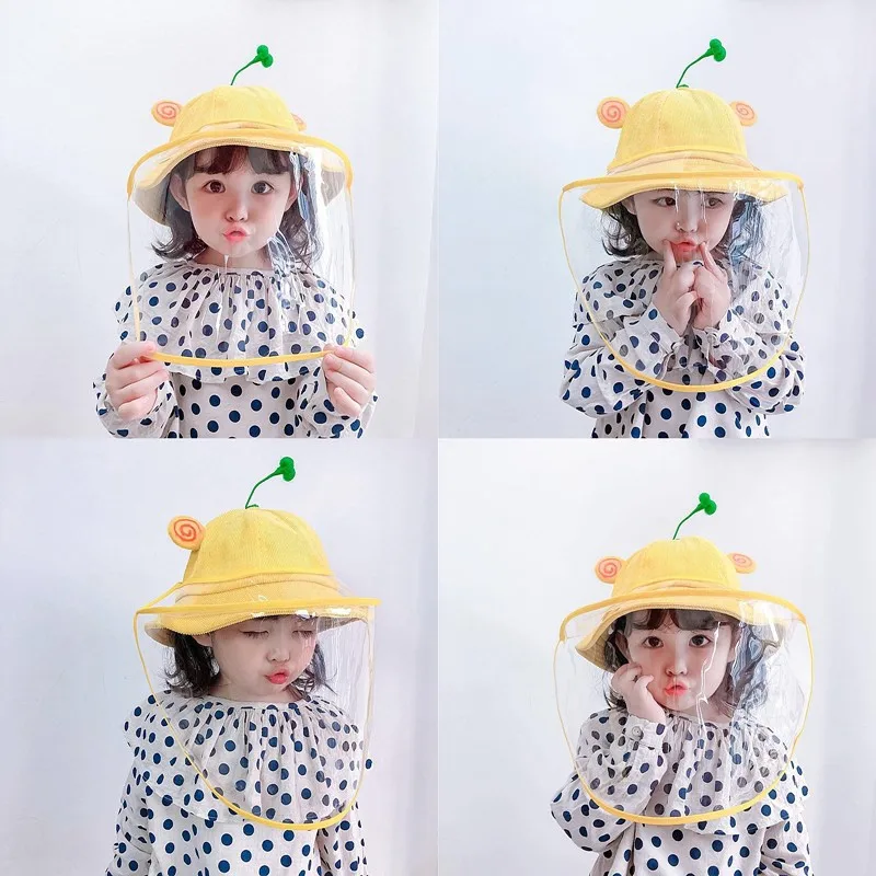 Шапка для маленьких детей маска мальчиков и девочек защита от вирусов лица