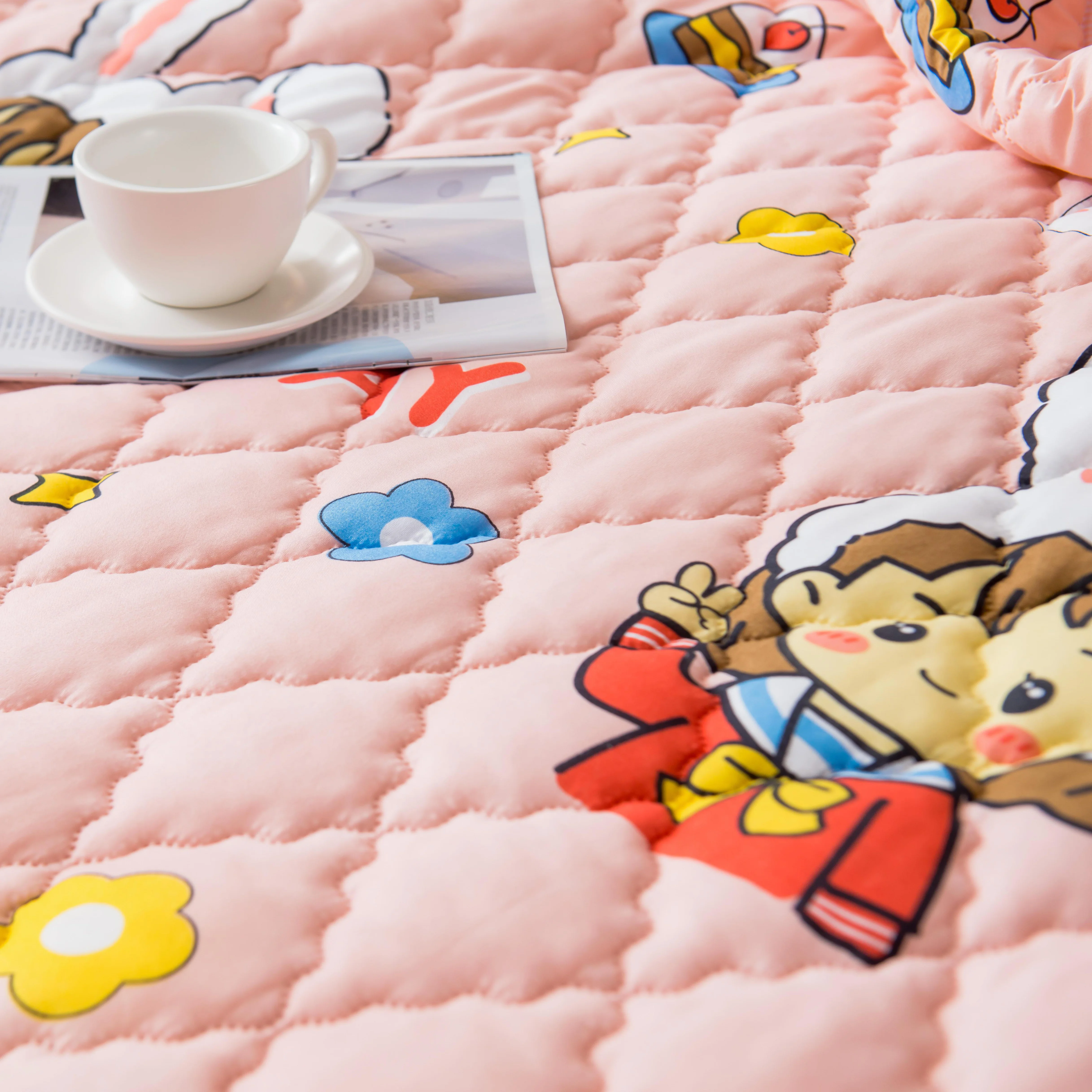 Waterproof Mattress Protector Quilted Cover King Queen Bed Fitted Sheet Anti-Bacteria Topper Pad | Дом и сад