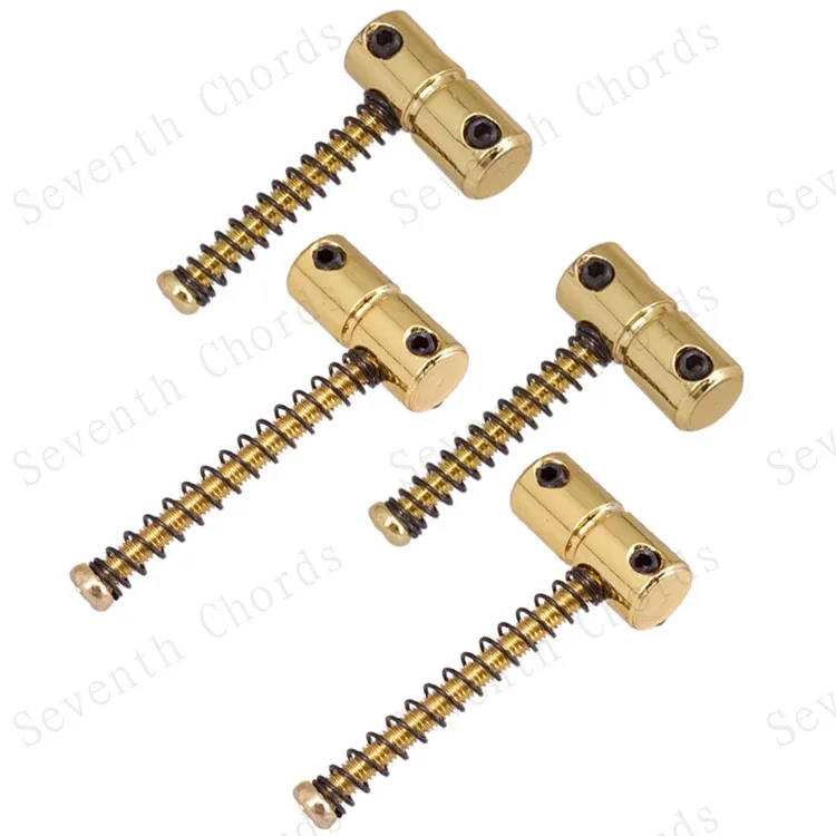 Набор из 4 сменных мостовых сиденья для бас-гитары (2 длинных винта и 2 коротких