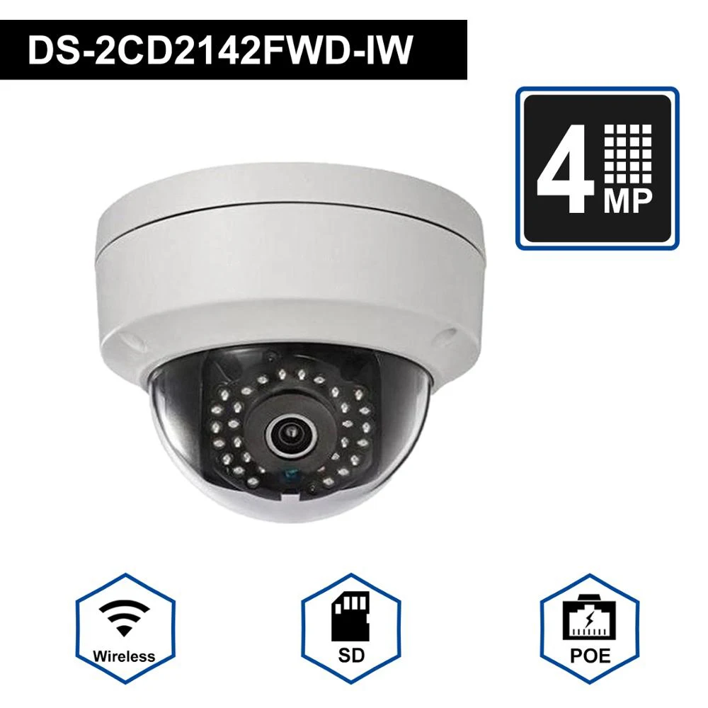 Оригинальная камера видеонаблюдения Hikvision 4 мм Wi Fi МП инфракрасная купольная