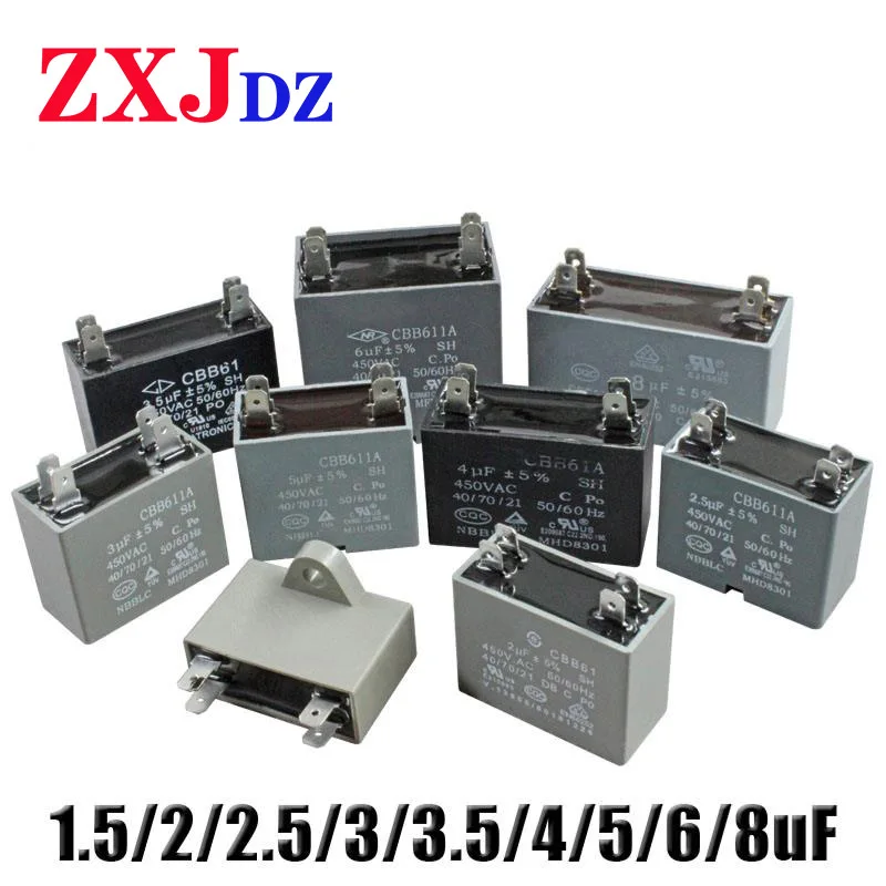 CBB61 Air conditioner external fan starting capacitor 1.5/2/